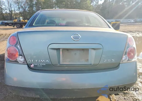 2006 Nissan Altima S z USA, uszkodzony, nr VIN 1N4AL11D26C119541